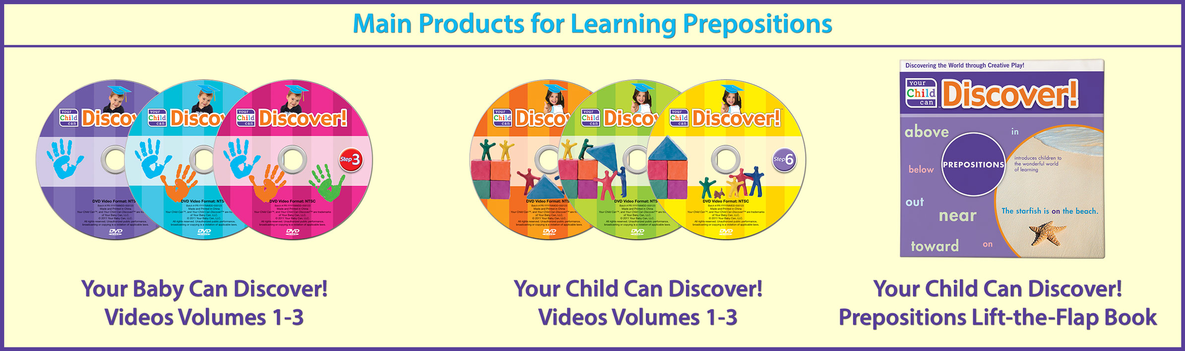 Main Products for Learning Prepositions