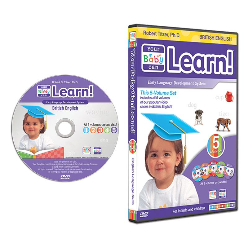 Your Baby Can Learn Spanish 5-Video Set 