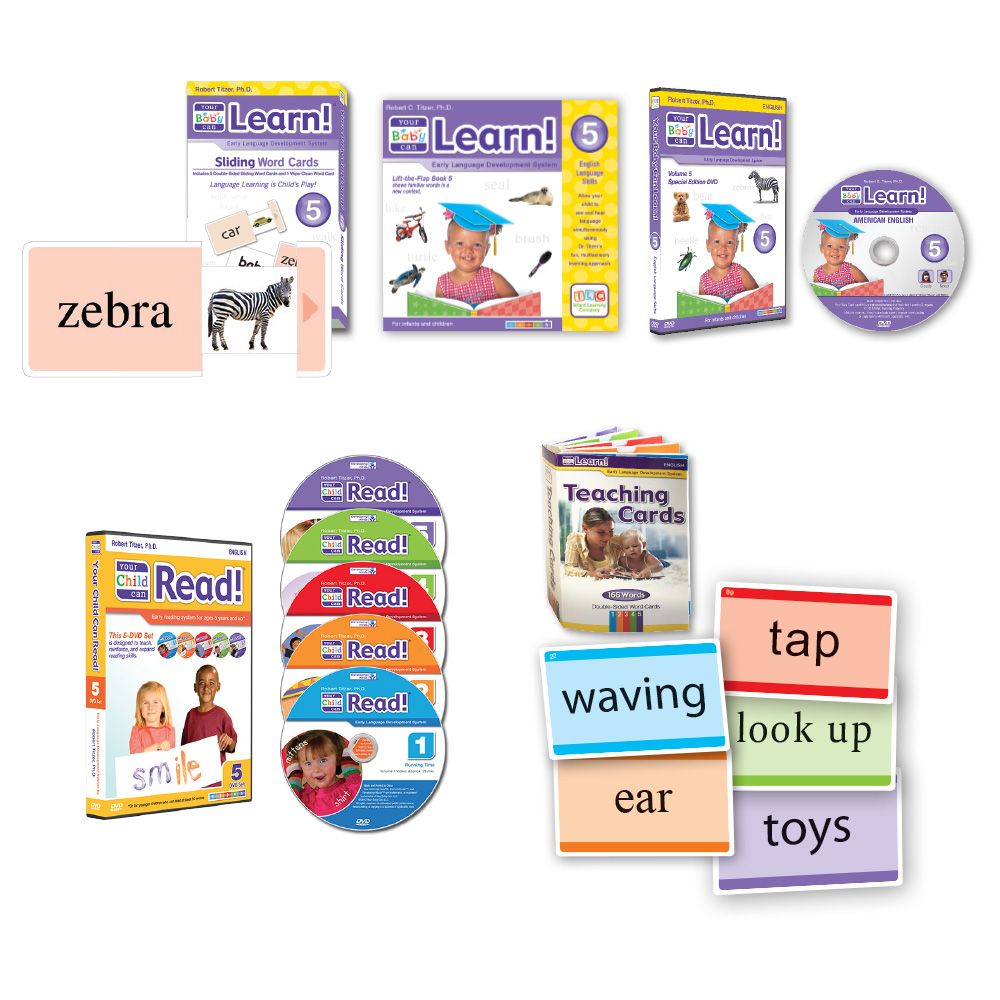 Your Baby Can Learn American English Deluxe Kit 