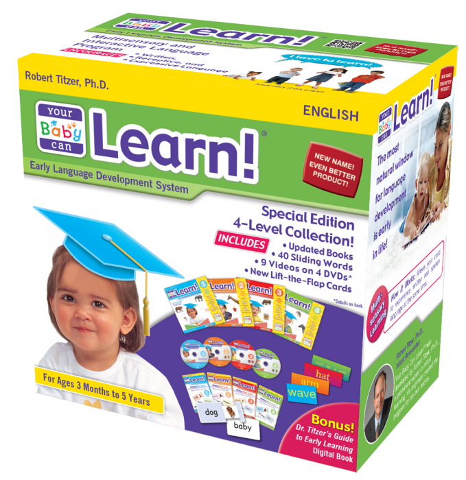 Your Baby Can Learn! American English 4-Level Kit